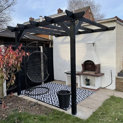 Lean pergola quality timber - quality,