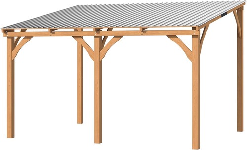 Yodolla 3x3 65m wood hardtop - 3x3.65m,