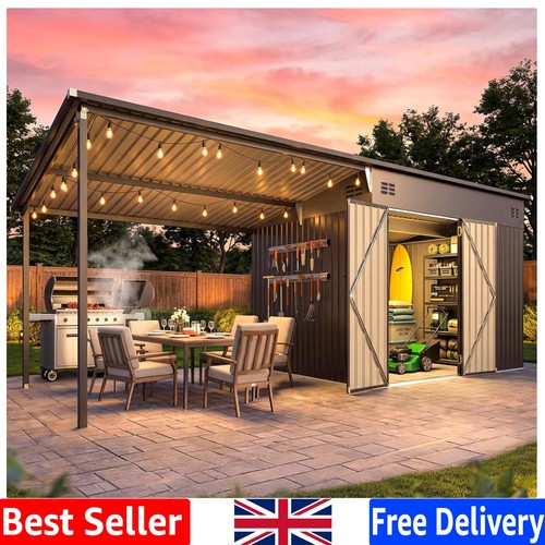 20x8ft metal lean to - 20x8ft,