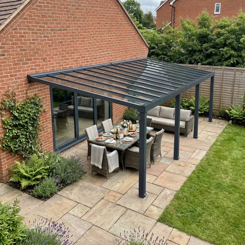 Lean veranda pergola - lean,