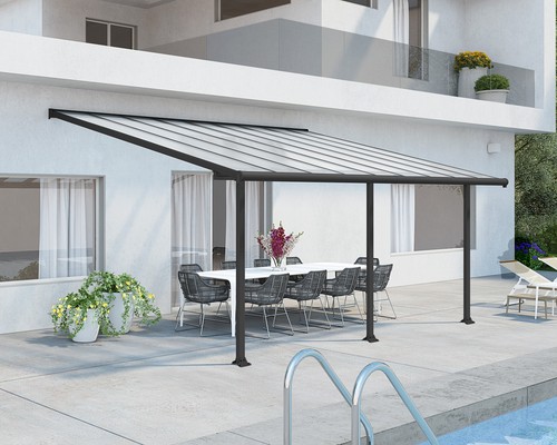 Lean veranda pergola 3x5 - pergola, 3x5.46
