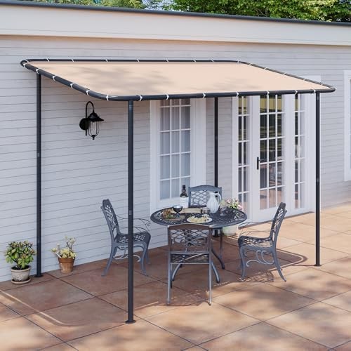 Aoxun 10x6 lean gazebo - aoxun,