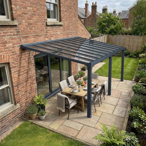 Lean veranda pergola - lean,
