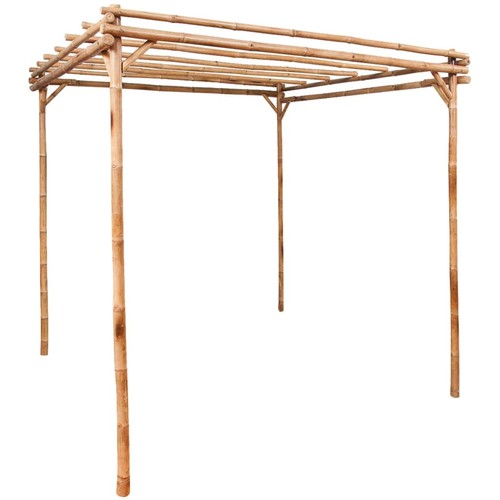 Pergola bamboo outdoor - pergola,