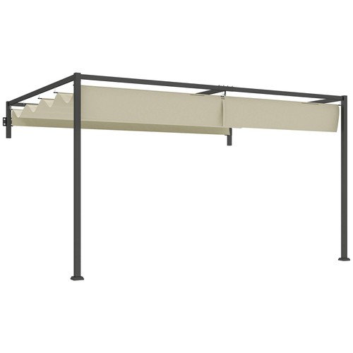 Outsunny lean to steel - 4m,