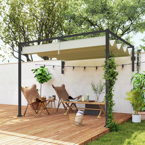 Lean to pergola with - 2, 3(m)