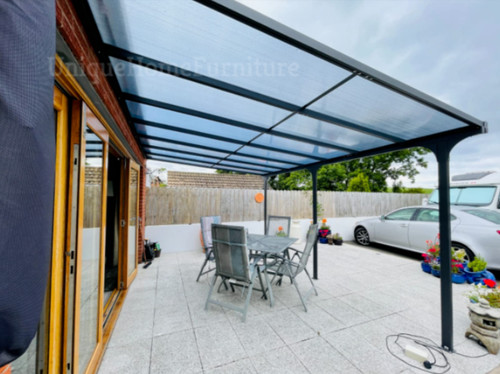 Wall mounted pergola outdoor - mounted,